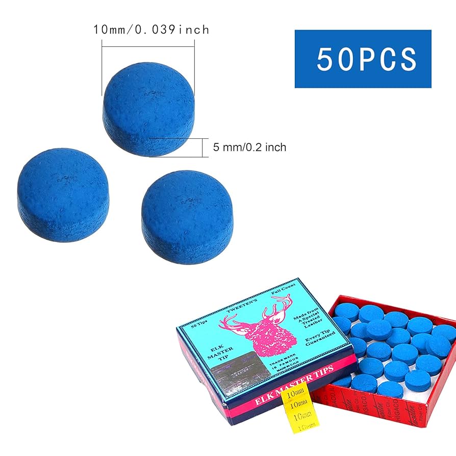 HOWTIP   Ⓜ️ simhoa Billiard Cue Tip Gauge Pool Cue Tip Size Checker